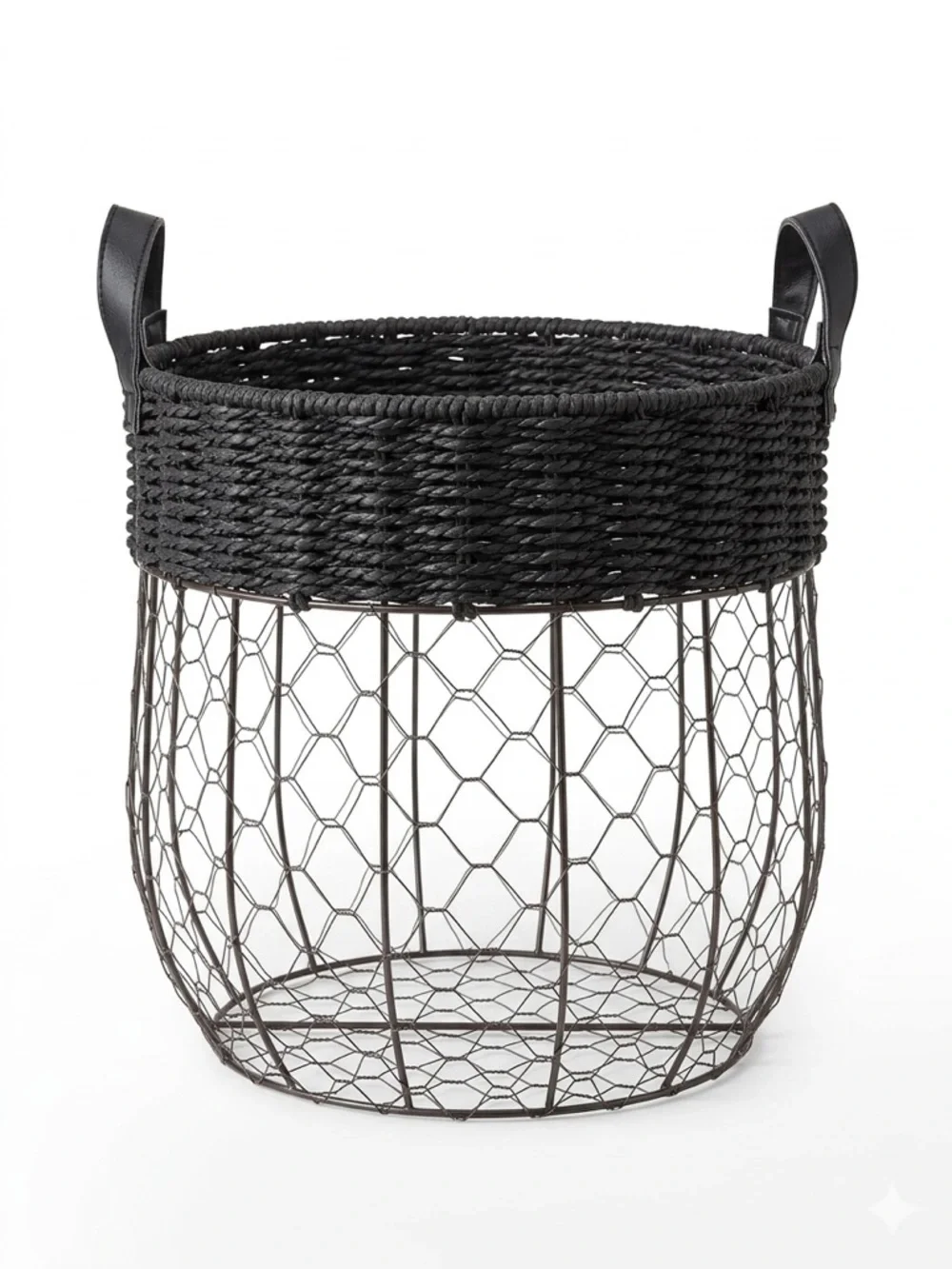 Medium Wired Decorative Storage Basket